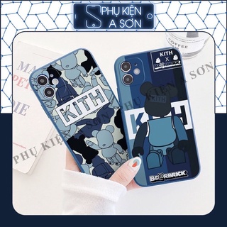 Ốp lưng iphone KITH cạnh vuông 5/5s/6/6plus/6s/6splus/7/7plus/8/8plus/x/xr/xs/11/12/pro/max/plus/promax