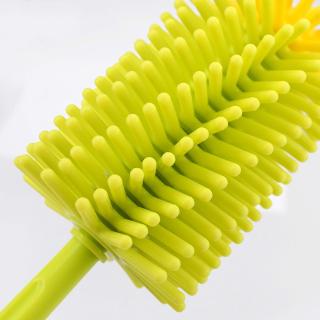Bàn chải silicone làm sạch bình sữa em bé