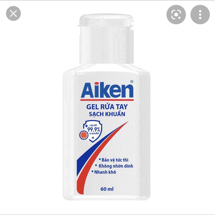 Gel rửa tay Sạch khuẩn 60ml