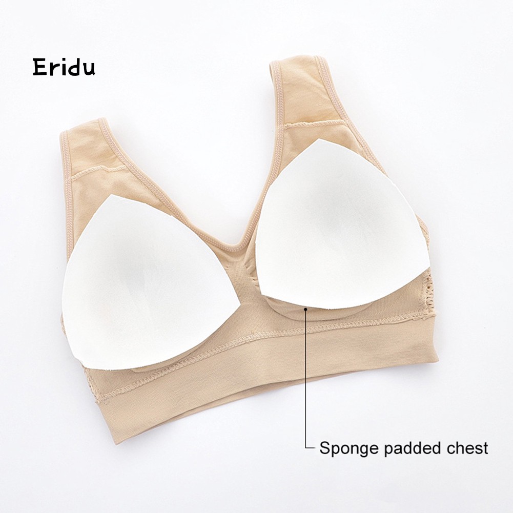 Áo Ngực Thể Thao Không Gọng Chống Sốc Thoáng Khí Size Lớn Cho Nữ