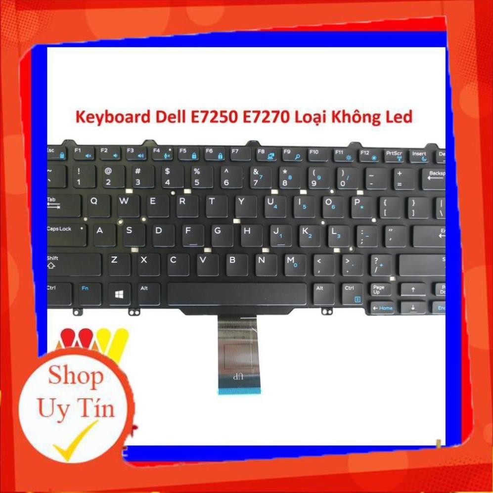 💥 Bàn phím Dell Latitude E5250 E7270 E7250 Keyboard Có LED