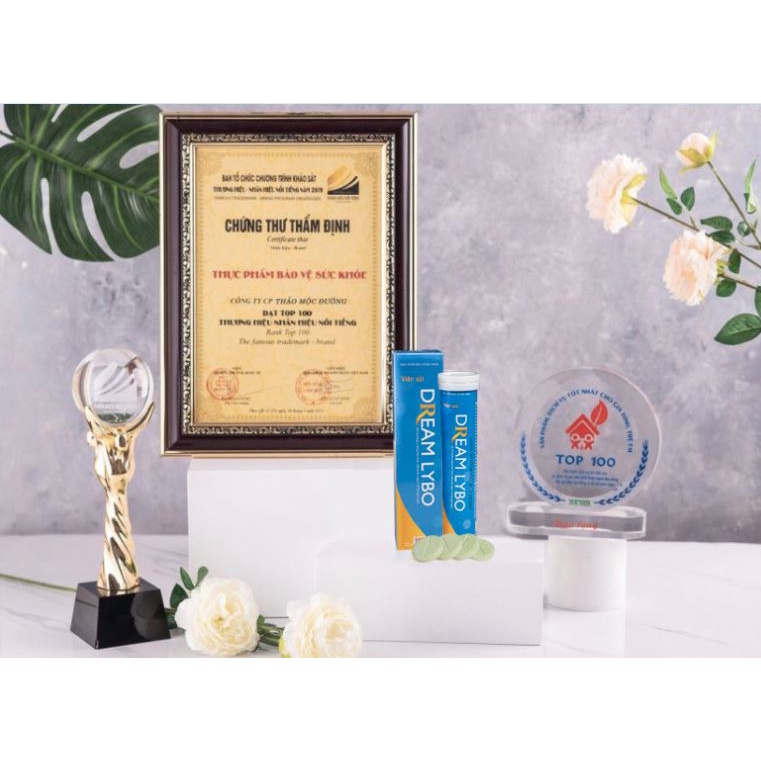 ✅ Viên Sủi Tăng Cân Dream Lybo 3 Tem ✅ Tăng cân ăn ngon ngủ ngon tăng cường sức đề kháng tiêu hóa tốt
