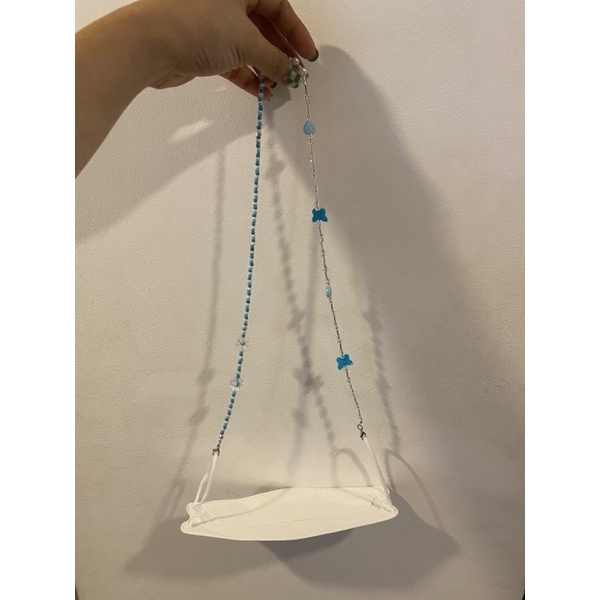 Đây đeo khẩu trang - Tone blue