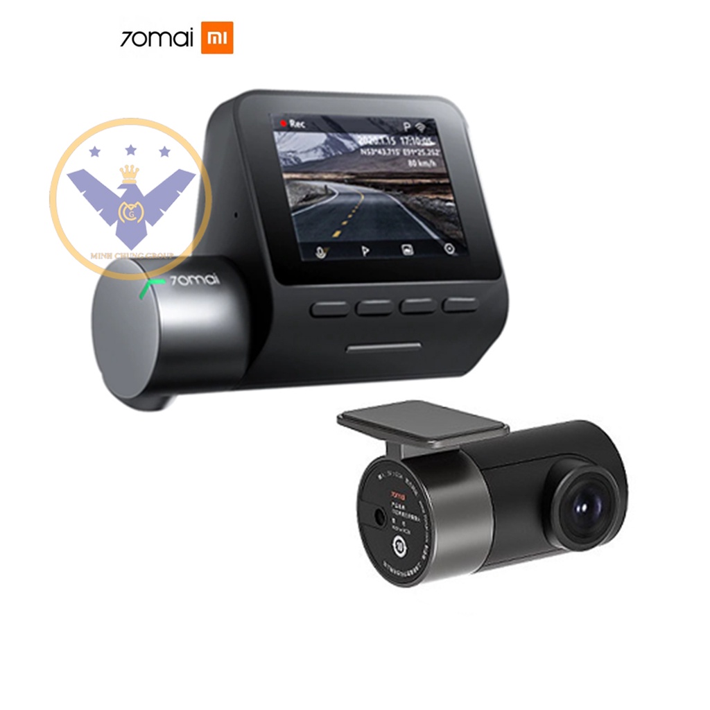 Camera hành trình 70mai Dash cam Pro Plus+ A500S kèm cam sau