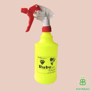 Bình Xịt Ruby , Phun Sương Đa Năng - 1L