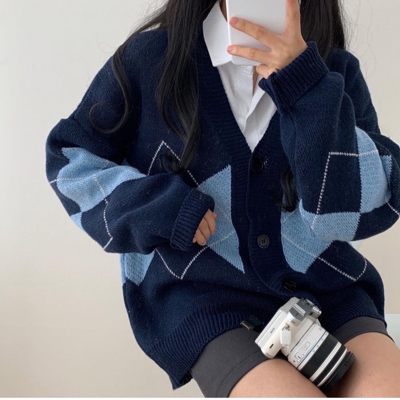 [Mã 2611THTRANG100K hoàn 10% xu đơn 99K] [SALE] ÁO CARDIGAN LEN TRÁM ULZZANG (video) | BigBuy360 - bigbuy360.vn