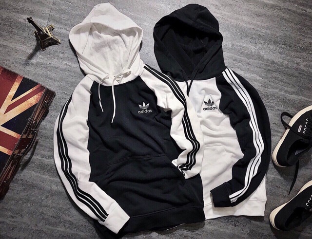 Áo DAS HOODIE TRIPLE STRIPES NEW OPTION WITH BASIC COLOR.. | BigBuy360 - bigbuy360.vn