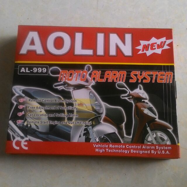 Bộ khóa chống trộm xe máy aolin new AL-999