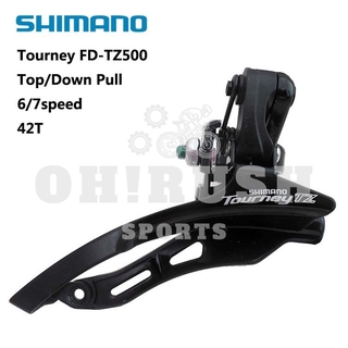 Bộ Đề Trước Cho Xe Đạp Shimano Tourney Fd-Tz500 6 / 7 Tốc Độ
