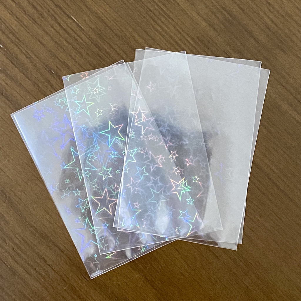 [ Sleeves Hologram ] Set 10 bọc đựng bảo vệ card