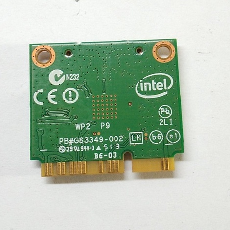 Thay wifi-7260H laptop dell inspiron 15-7537