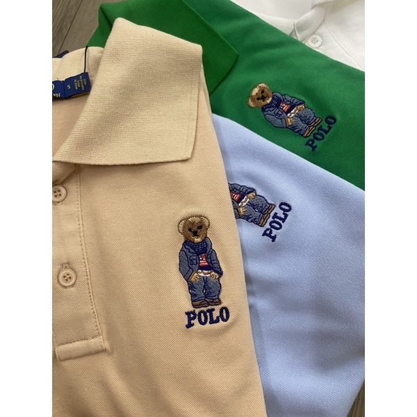 Áo polo cổ gấu