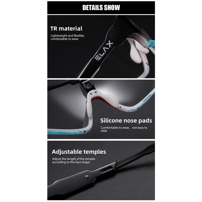 Kính Mát Đi Xe Đạp Thể Thao Thời Trang Mới Cho Nam Và Nữ