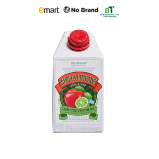 Nước Ép Táo Và Chanh Ít Ngọt No Brand Hộp 500ml - Emart VN