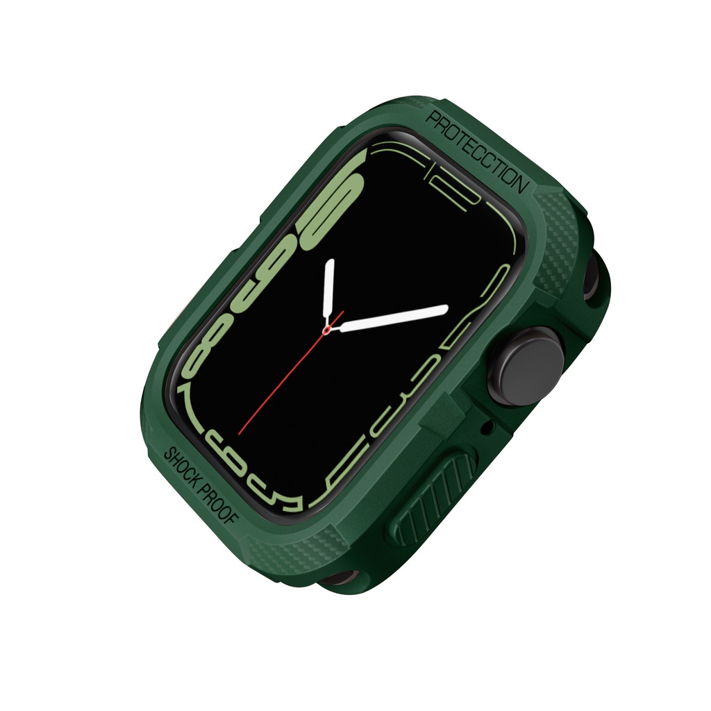 Ốp Tpu ChốNg SốC BảO Vệ Cho ĐồNg Hồ Apple Watch Series 7 6 5 4 Se iWatch 45mm 41Mm 40mm 44mm