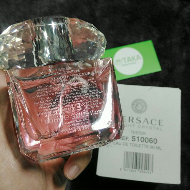 Nước hoa Versace Bright Crystal 30ml-90ml Fullseal-Tester