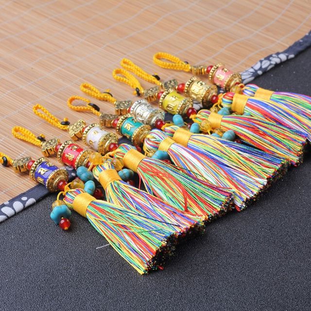 DÂY TREO KINH LUÂN NGŨ SẮC TÂY TẠNG