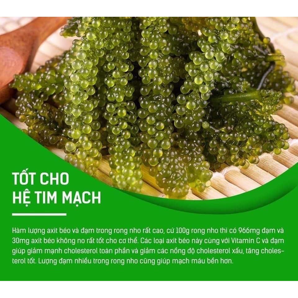 Hộp 75gram Rong Nho Tách Nước Tasami Công Nghệ Tách Nước Tiêu Chuẩn Nhật Bản
