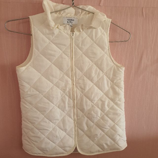 Áo gile phao bé gái xuất khẩu