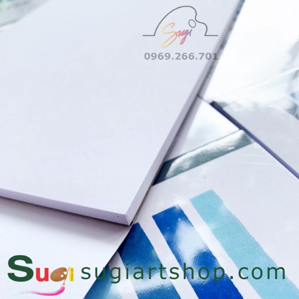 Sổ vẽ Marker NaBii, Sổ vẽ màu dạ NaBii Marker Pad 250gsm 20 tờ A5/A4 [ Sugi art shop]