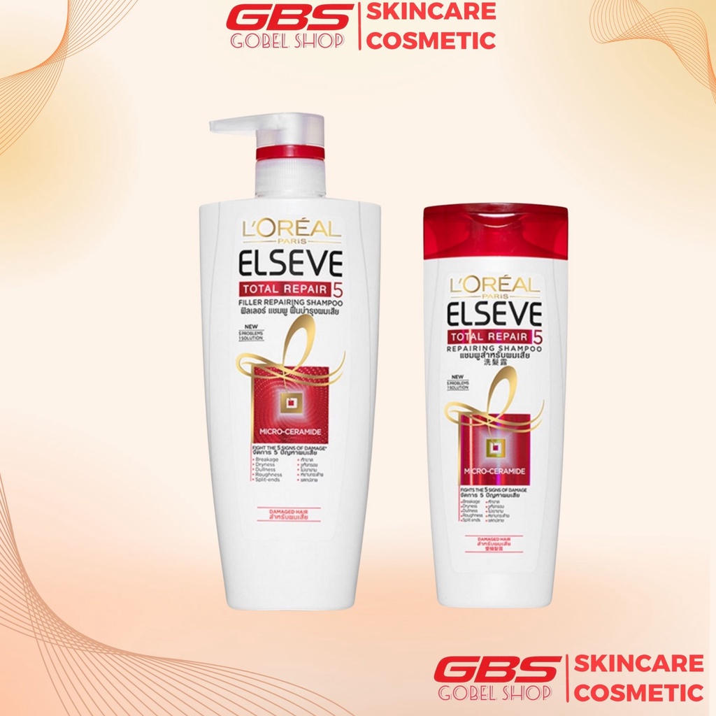 Dầu gội phục hồi tóc Loreal - L'oreal Paris Elseve Total Repair 5 Repairing Shampoo