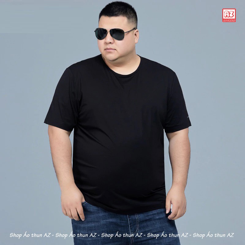 Áo thun Nam Nữ Big Size 100kg trở lên  - Vải thun Cotton