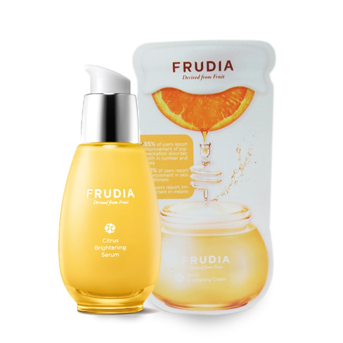 Serum Frudia Citrus Brightening Dưỡng Sáng Chiết Xuất Cam Quýt 50g