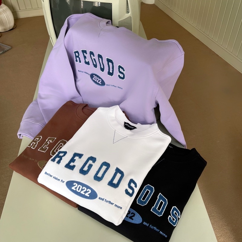 Áo Sweater Nỉ Old School REGODS Unisex Form Rộng ( SWEATER OLD SCHOOL ) | BigBuy360 - bigbuy360.vn