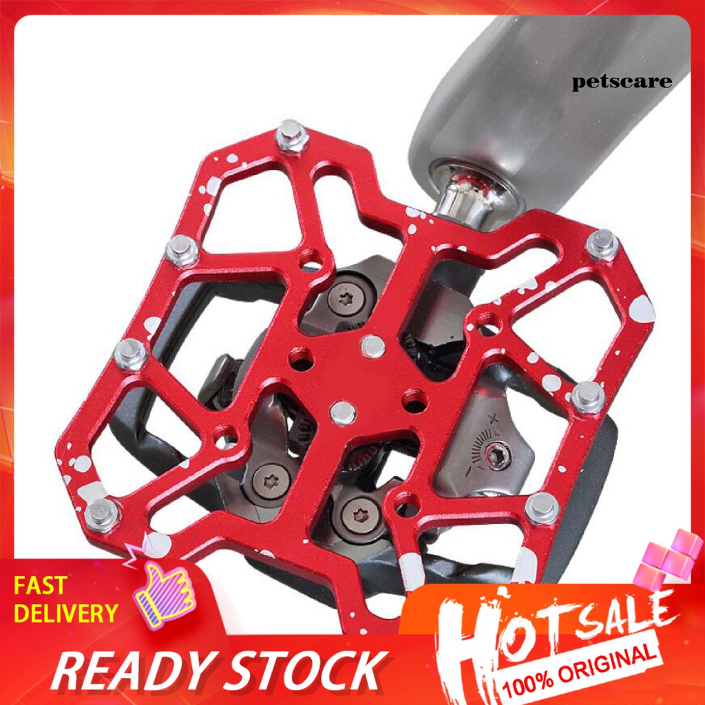 Set 2 Khóa Bàn Đạp Tự Khóa Bằng Hợp Kim Nhôm Dành Cho Xe Đạp Leo Núi Shimano SPD