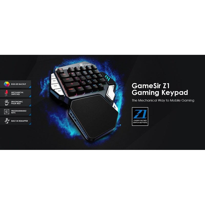 Bàn Phím Cơ Chơi Game GameSir Z1 Gaming Keypad - Hỗ Trợ Android/ IOS/PC