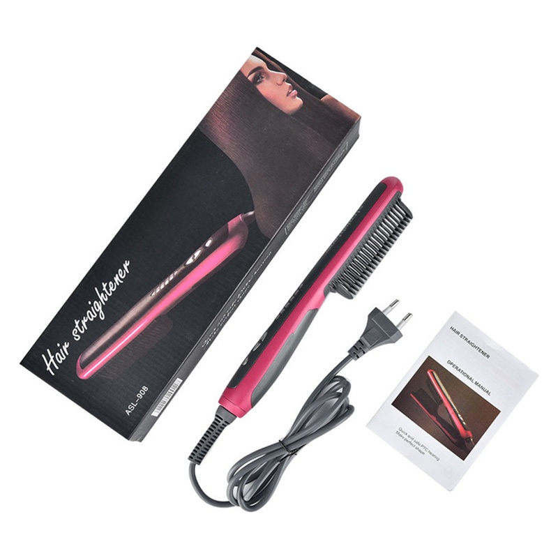 Lược điện ion âm duỗi tóc thẳng/ uốn tóc đa năng