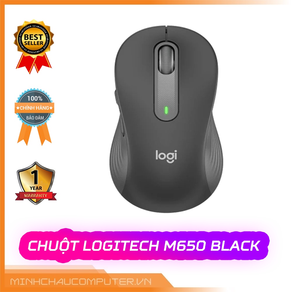 Chuột Không Dây Logitech M650 Slient - Bảo hành 1 năm