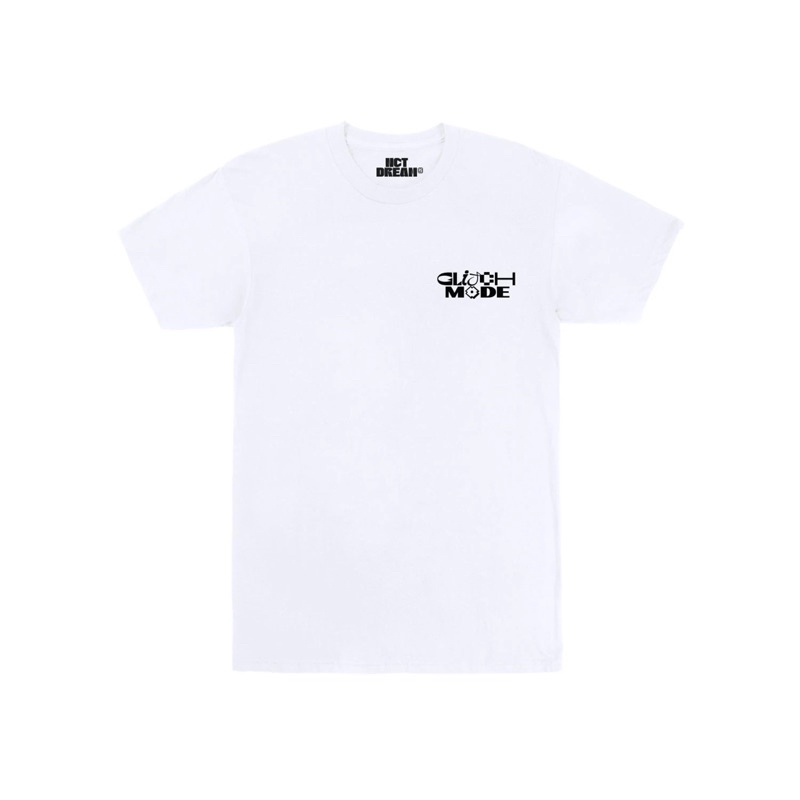 ÁO PHÔNG TRẮNG NCT DREAM GLITCH MODE WHITE T-SHIRT SM GLOBAL SHOP DELUXE BOX KÈM CD