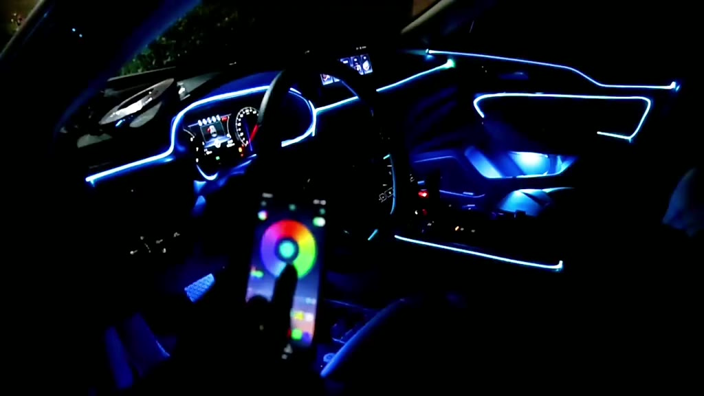 Dải Đèn LED 64 Màu Sắc Trang Trí Nội Thất