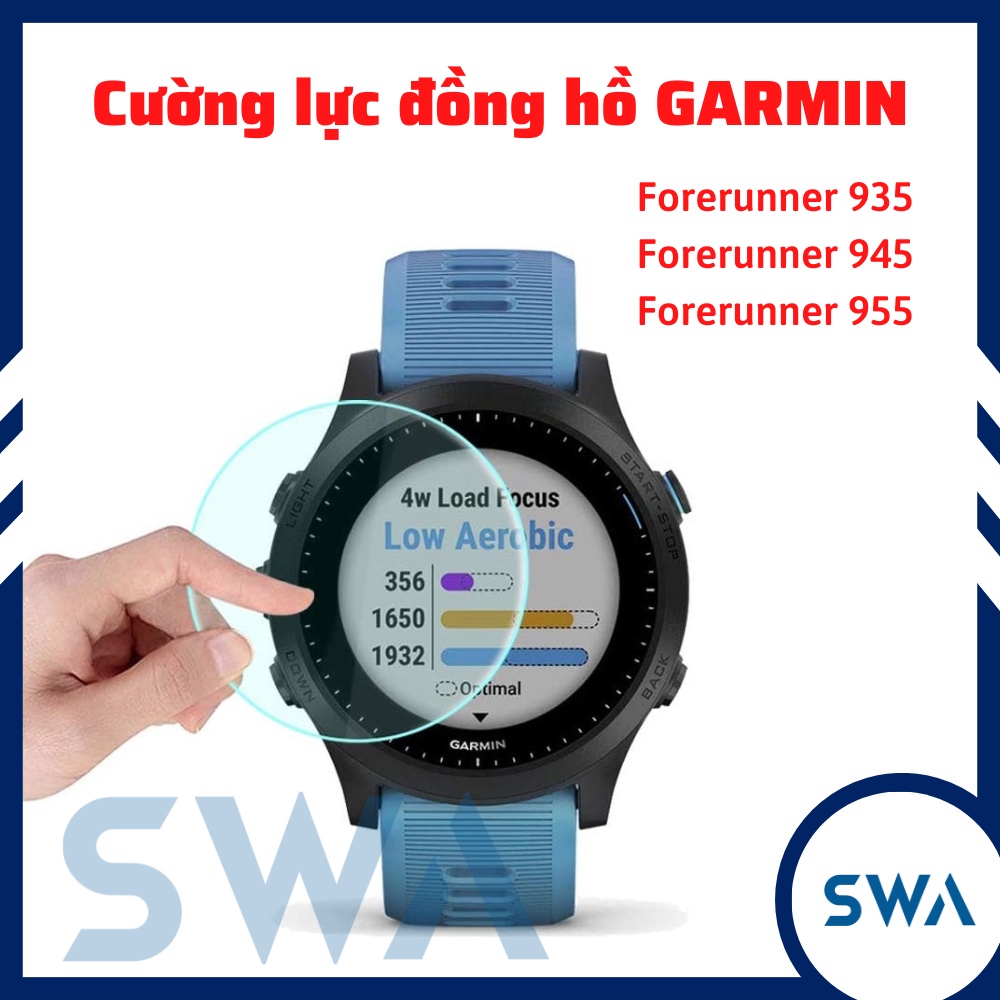 Dán Màn Hình Kính Cường Lực Đồng Hồ Garmin Forerunner 935 Forerunner 945 Forerunner 955 SWASTORE