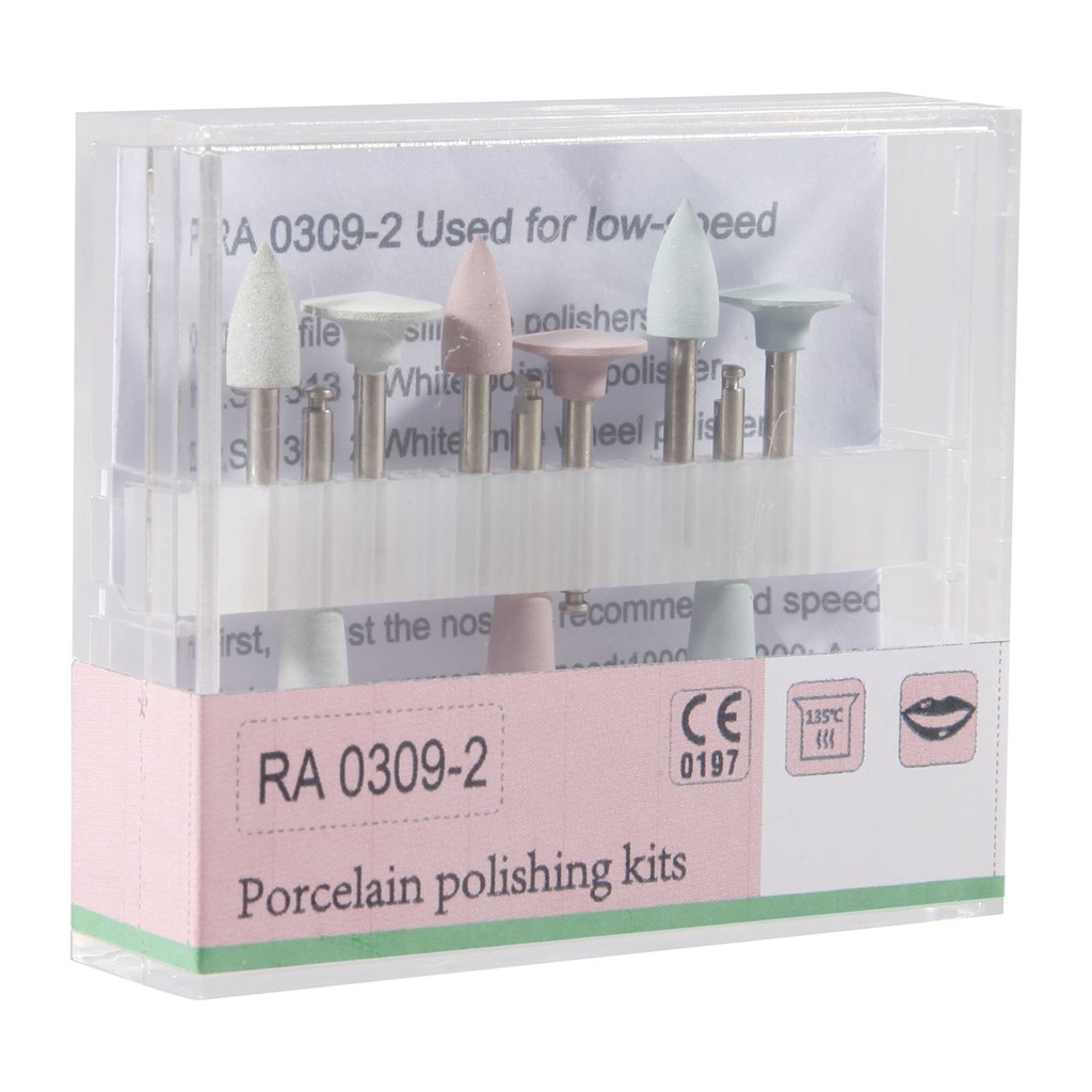 Set mũi khoan đánh bóng nha khoa tốc độ thấp RA0309-2