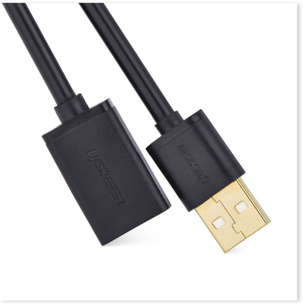 Dây nối dài USB 2.0 (1 đầu đực, 1 đầu cái) dài 1.5m UGREEN US103 10315 - Hàng chính hãng