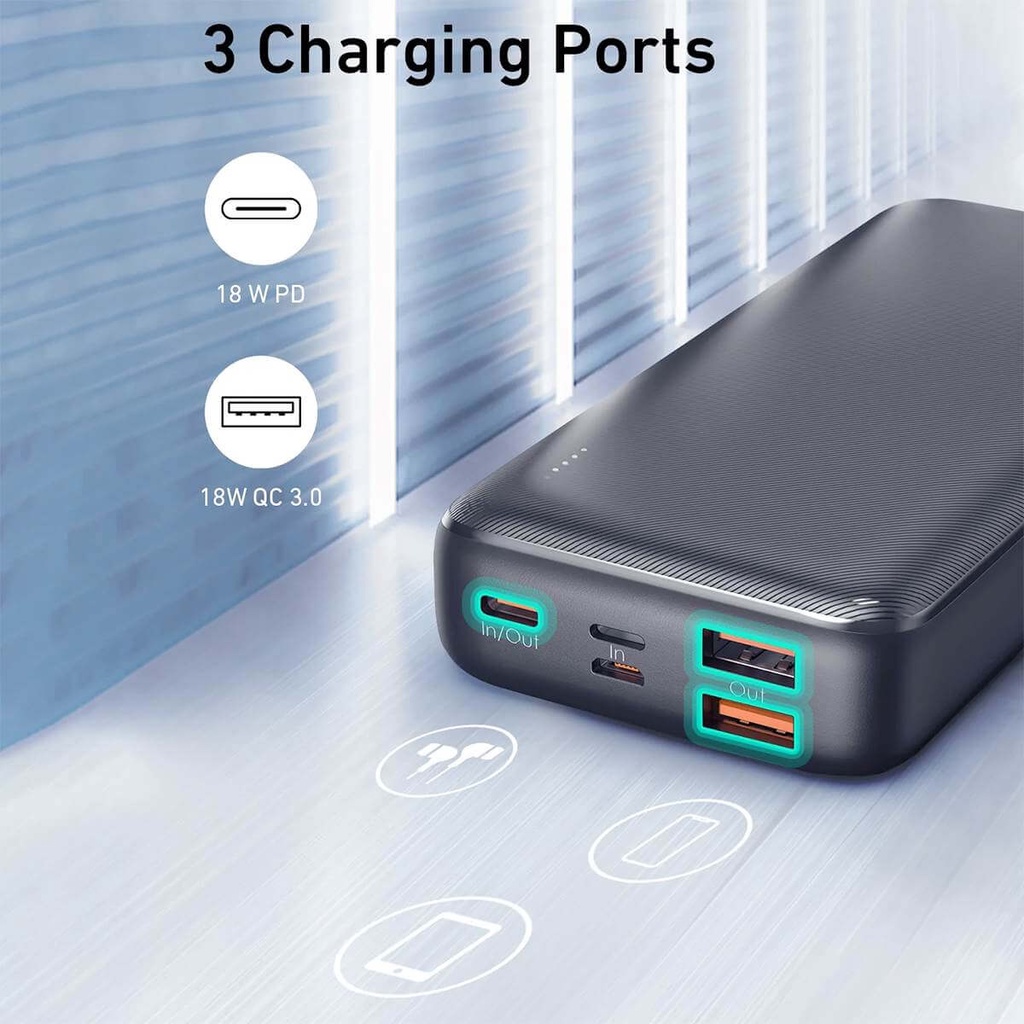 PIN DỰ PHÒNG 20.000MAH AUKEY BASIX PLUS PB-N74S