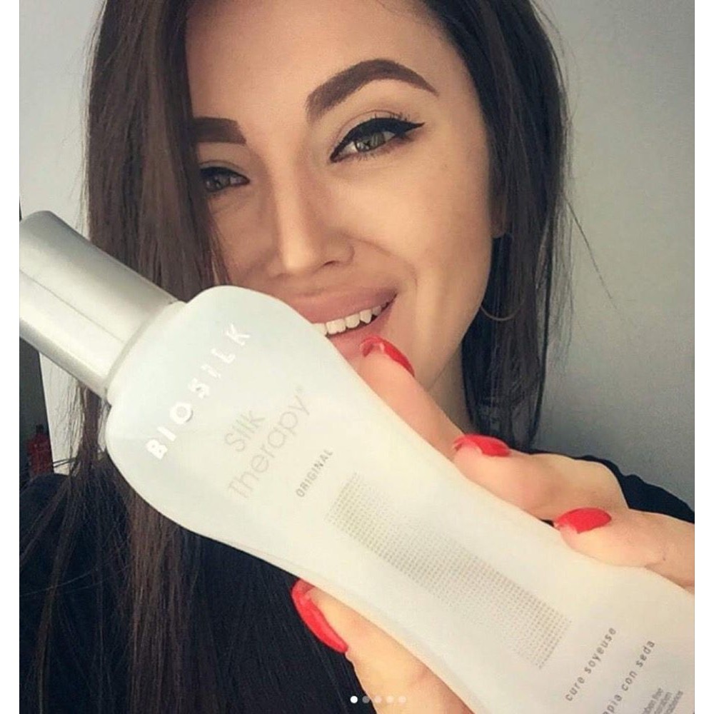 (SALE 50% - DATE 6/ 2023) TINH DẦU BÓNG DƯỠNG TÓC - BIOSILK SILK THERAPY 67ML