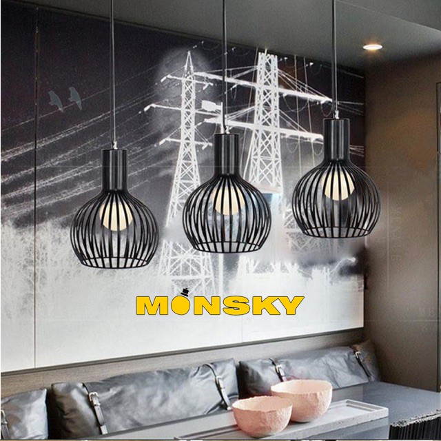 Combo 3 thả chụp nơm MONSKY - Tặng kèm 3 bóng LED