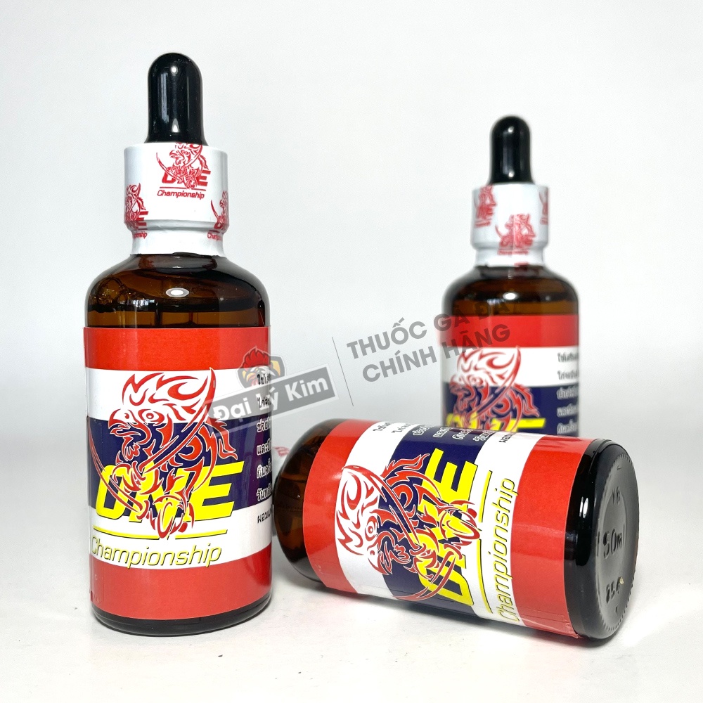 Dinh dưỡng nuôi gà đá tăng bo Super One, chai 50ml, nhập khẩu Thái Lan chính hãng