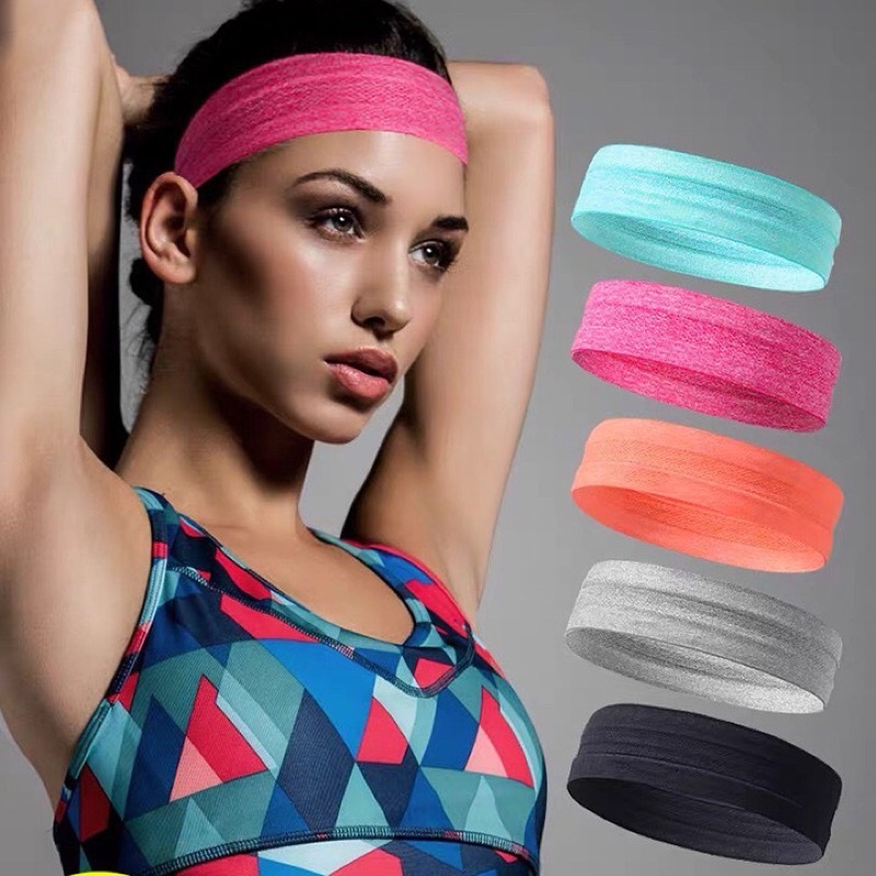 Băng Đô Thể Thao Headband, Băng trán thể thao thấm hút mồ hôi