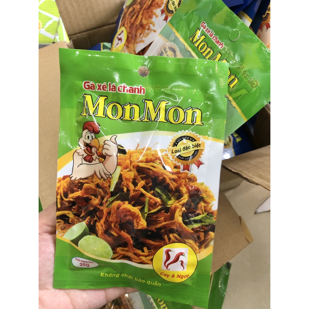 Mực Xé Sợi / Gà xé sợi MON MON gói 20g | BigBuy360 - bigbuy360.vn