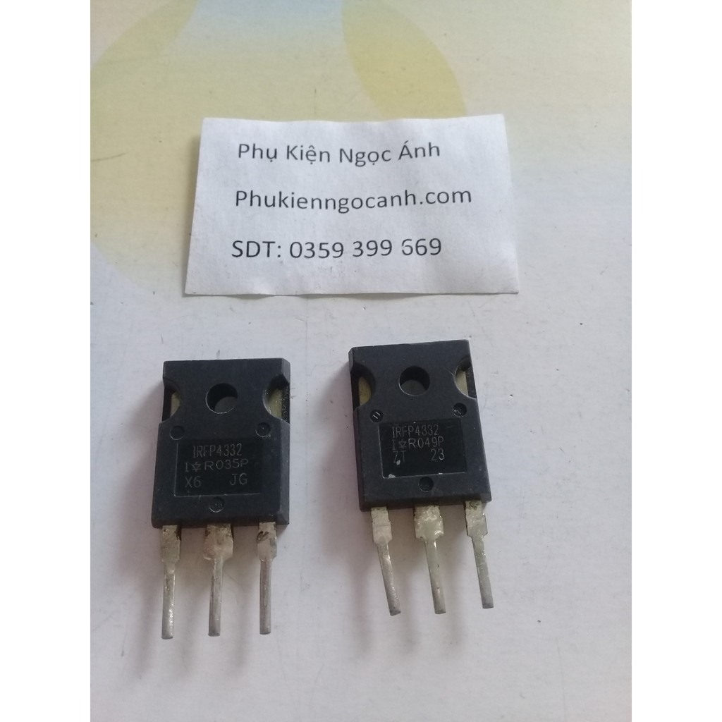 IRFP4332 mosfet 4332 kênh N TO-247AC chịu điện áp 250V và dòng điện 57A