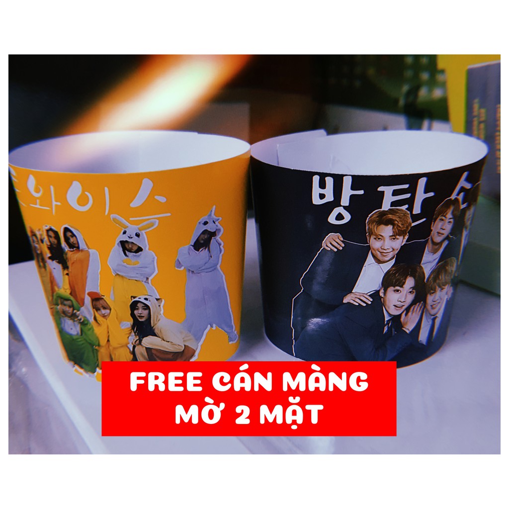 In nhanh banner cầm tay cổ vũ, cup holder giá rẻ cắt thủ công theo yêu cầu