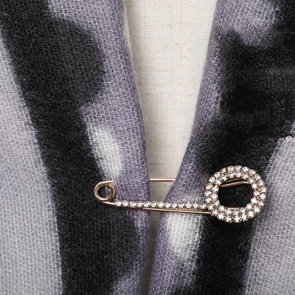 Ghim Cài Áo Hình Học Cỡ Lớn An Toàn Chống Oxy Hóa Thời Trang Dự Tiệc Cho Nữ|Ghim Cài Áo Sweater / Quần Dài Thiết Kế Đơn Giản Cá Tính