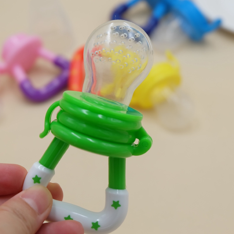 Núm nhai silicone an toàn cho bé từ 6 tháng tập ăn dặm (loại 1 núm nhai)
