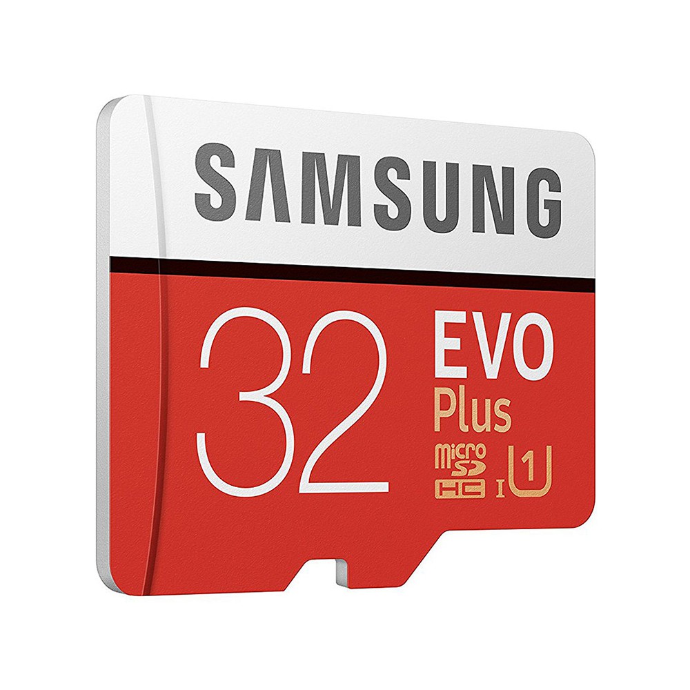 Thẻ nhớ microSD Samsung Evo Plus  32GB upto 95MB/s U1 kèm Adapter đỏ - (Bảo hành 5 năm) tặng đầu đọc thẻ (ngẫu nhiên)