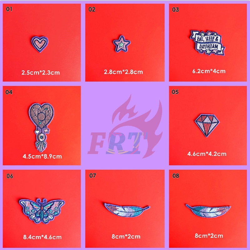 1 Miếng Dán Ủi Quần Áo Hình Dream Vibes - Series 02