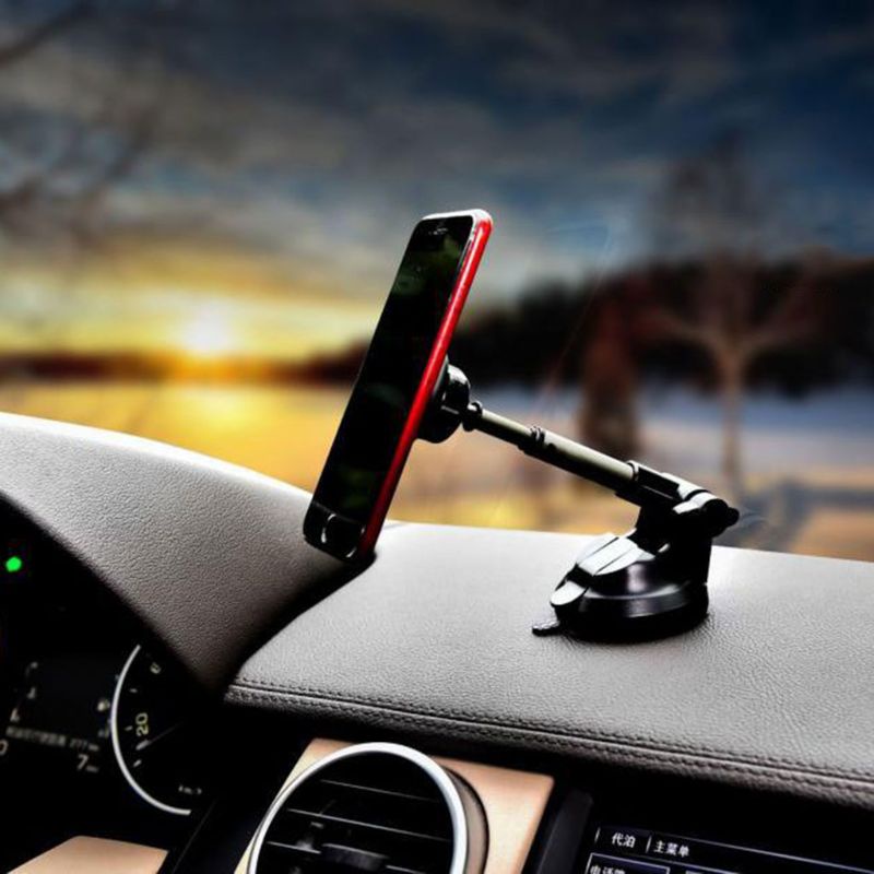 Giá Đỡ Từ Tính Xoay 360 Độ Gắn Bảng Điều Khiển Xe Hơi